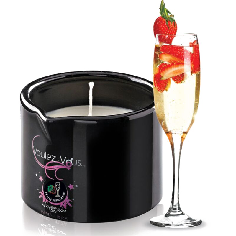 VOULEZ VOUS MASSAGE CANDLE - BUBBLEGUM 180ML