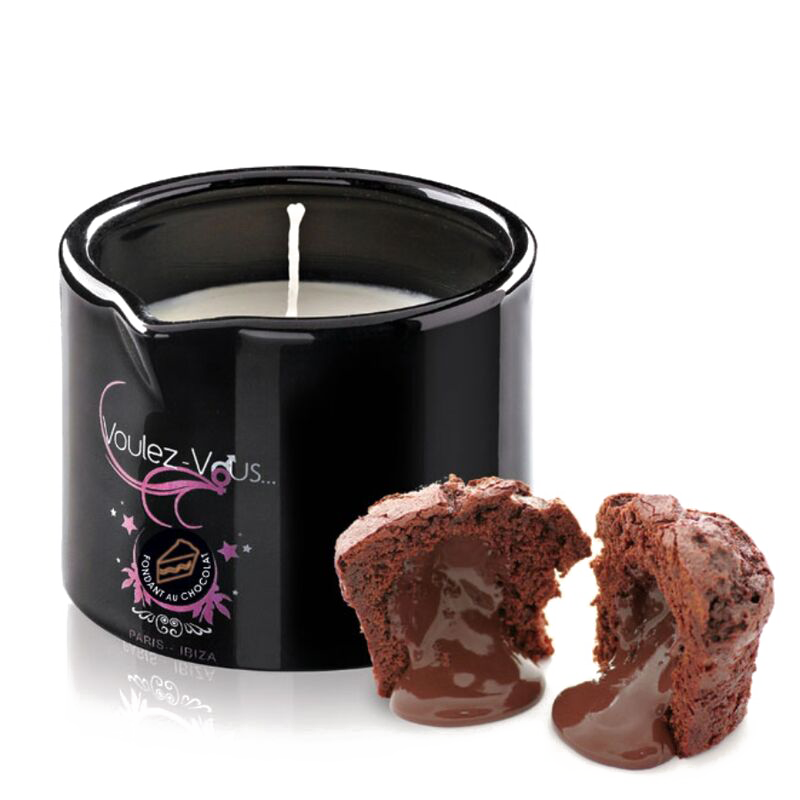 VOULEZ VOUS MASSAGE CANDLE- CHOCOLATE FONDANT 180 ML